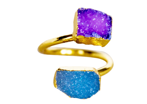 Paula Druzy Ring - Happy Poppy Jewelry