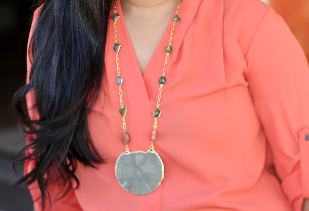 Cisera Necklace - Happy Poppy Jewelry